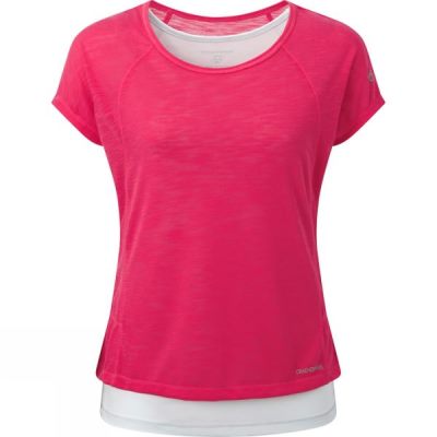 Playeras Craghoppers Pro Lite 3-in-1 Mujer Rosas - Chile LXW297513